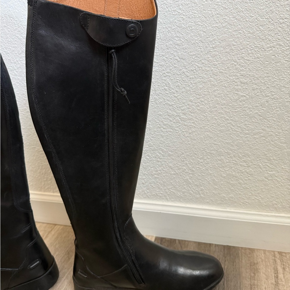 Dublin Womens/Ladies Galtymore Tall Leather Dress Boots / Black SZ 8.5 - Picture 11 of 11